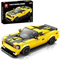 GENERICO - Auto armable 336 piezas estilo dodge srt