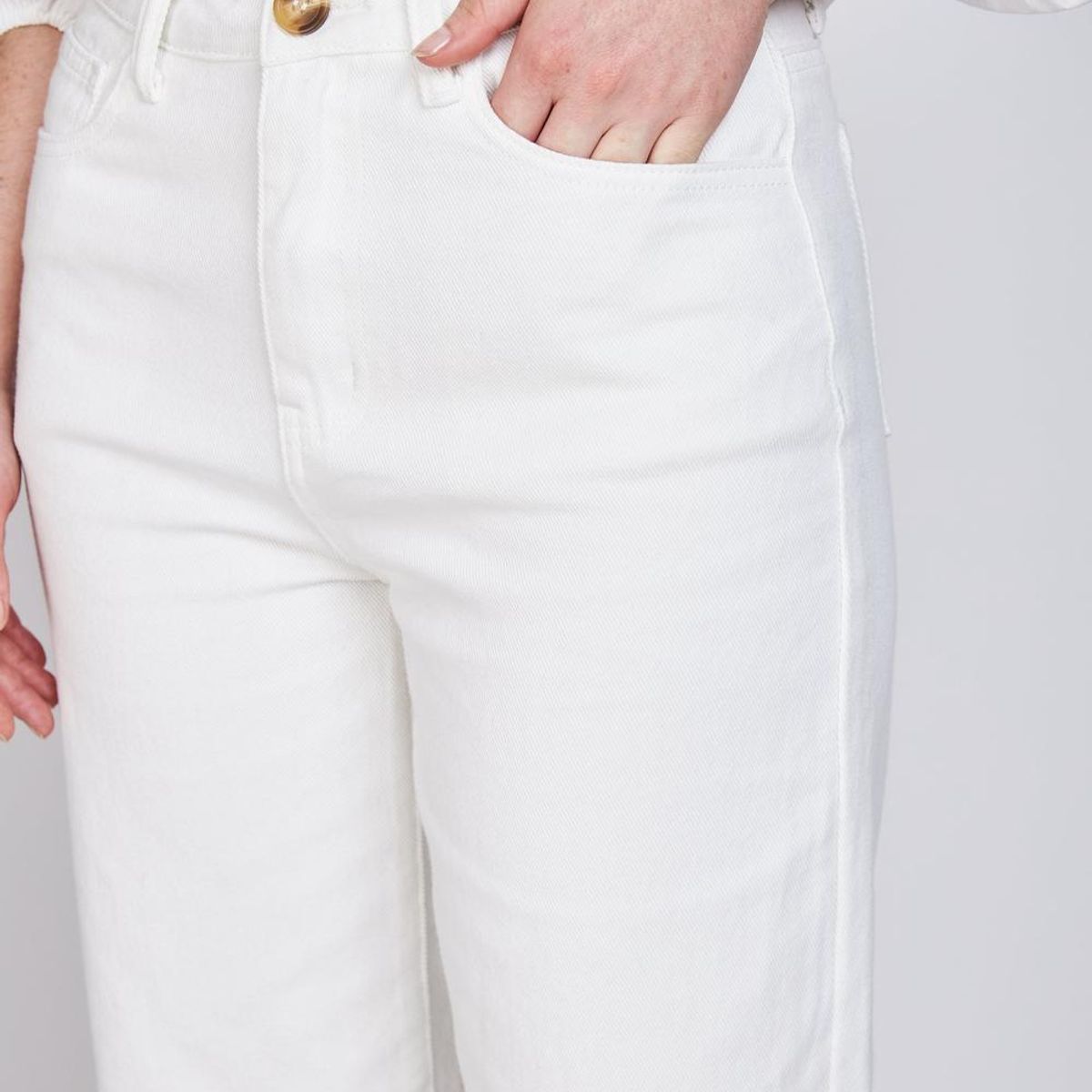 ECLIPSE - Jeans Straight Anastasia Blanco Eclipse