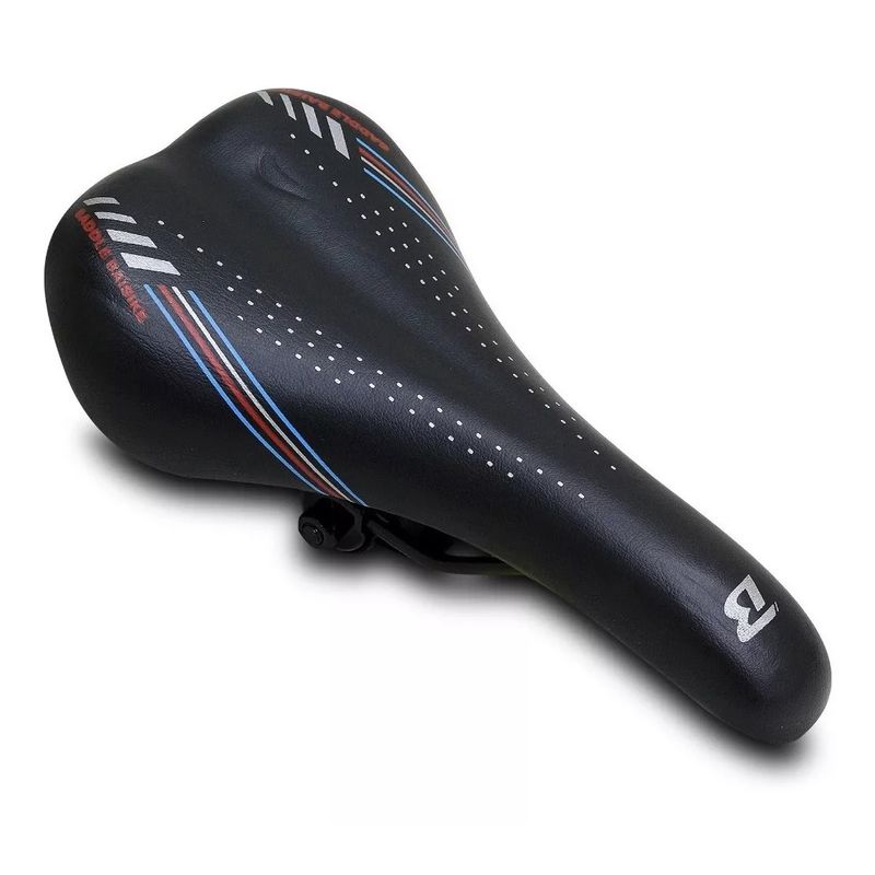 GENERICO - Sillin Antiprostático Asiento Bicicleta Comodo Soft Negro