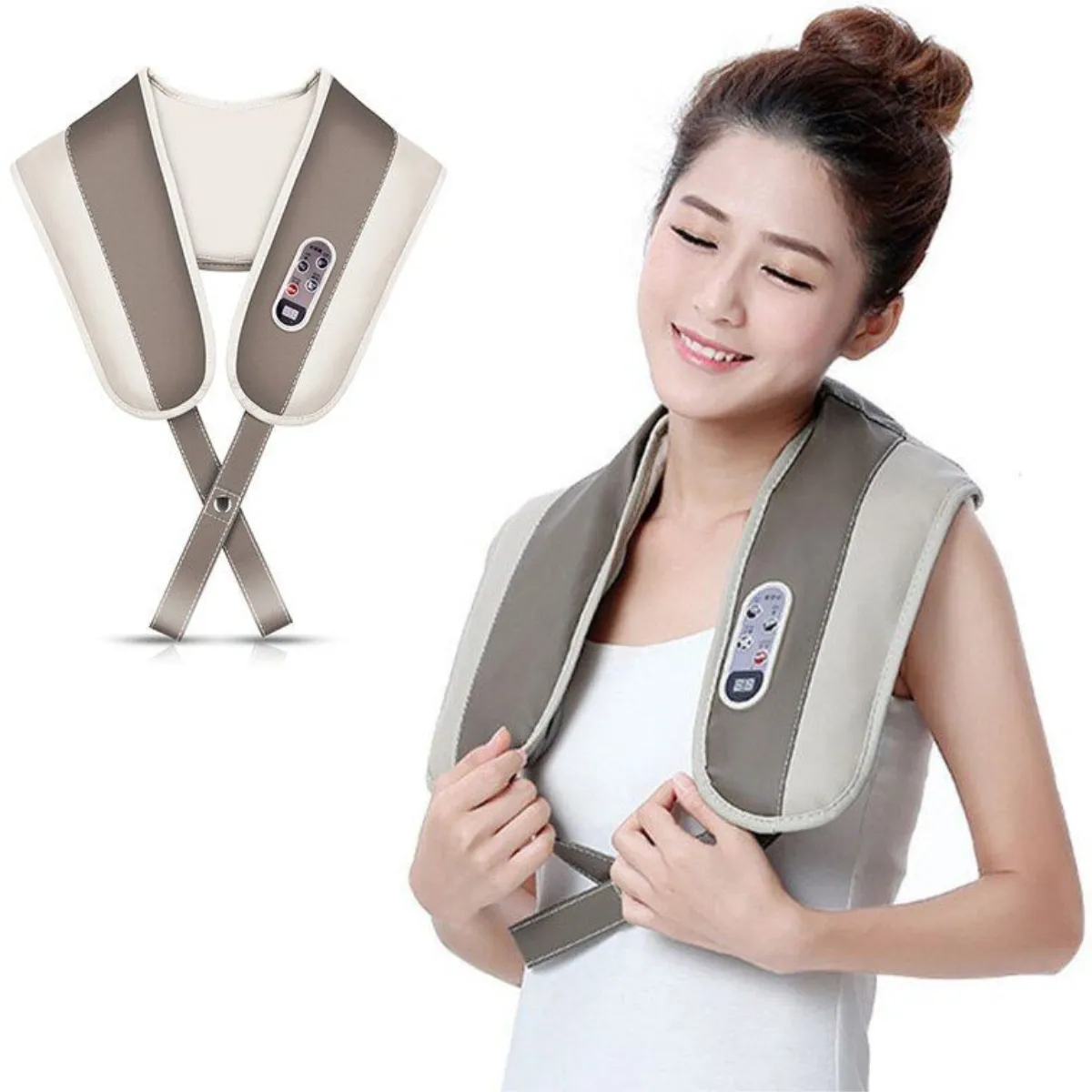 GENERICO - Masajeador de Cuello Antiestrés Shawls