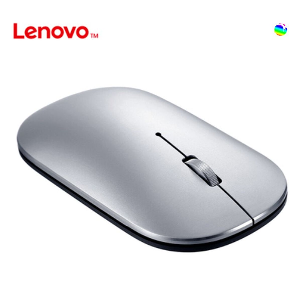 LENOVO - Mouse inalámbrico Lenovo Xiaoxin Air DE color Plata