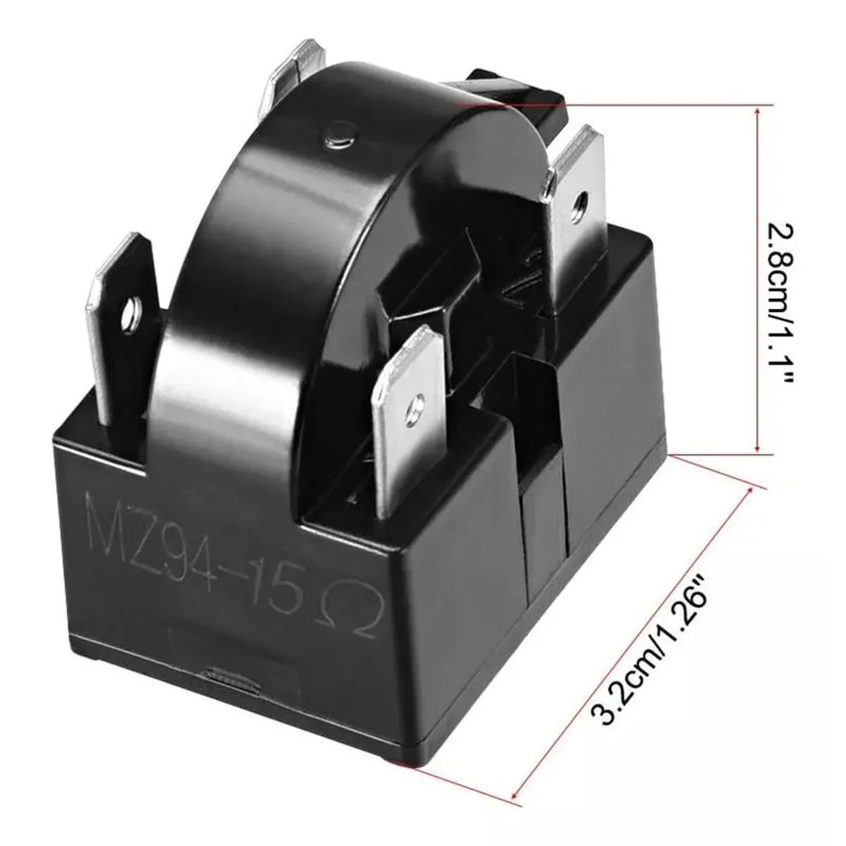 GENERICO - Juego Relé Ptc Partida Compresor 14 Y Térmico Refrigerador