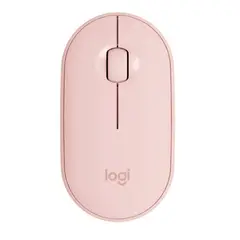 LOGITECH - Mouse Gamer Inalambrico M350 Ratón - Rosa