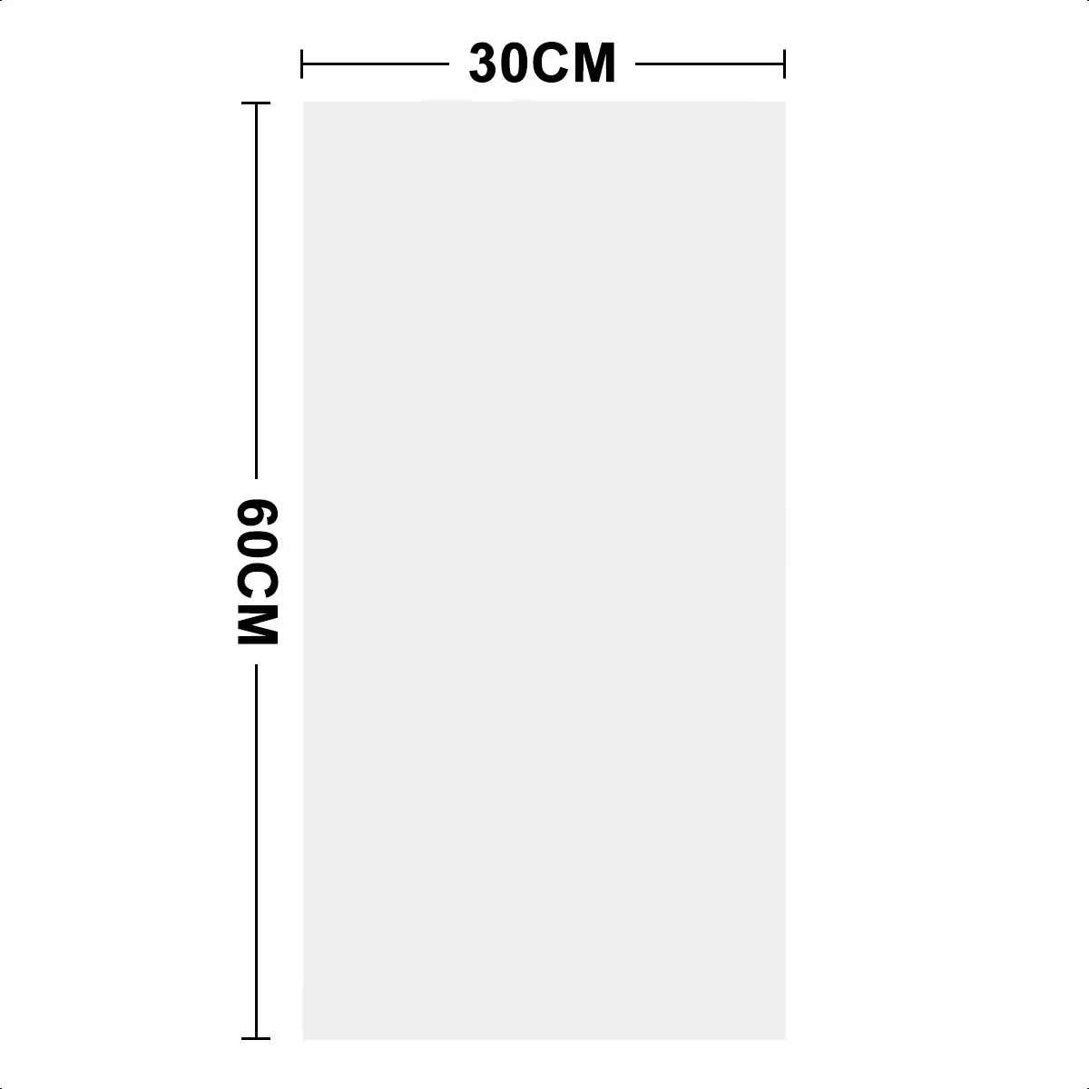 SUPERCENTER - 10 Laminas Papel Mural Mármol Ladrillo Pared  Piso Blanco Puro 60x30cm