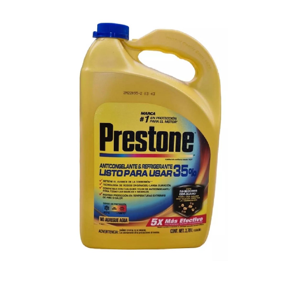 PRESTONE - Prestone Refrigerante Anticongelante Cord-Guard 35% 378L