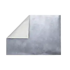GENERICO - Papel Antigrasa Aluminio y Blanco 33x33cm 100hjs