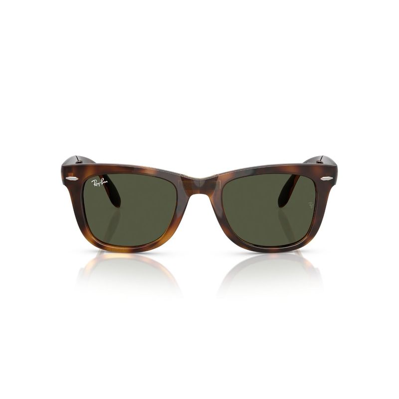 RAY BAN - Lentes de Sol Folding Wayfarer Havana Ray-Ban