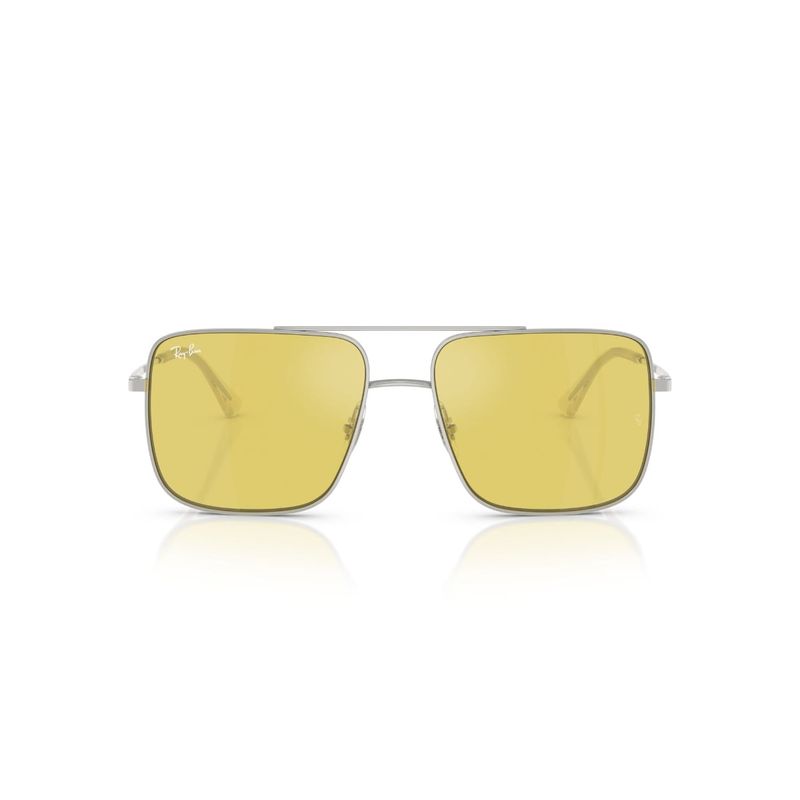 RAY BAN - Lentes de Sol Ari Plateado Espejados Ray-Ban