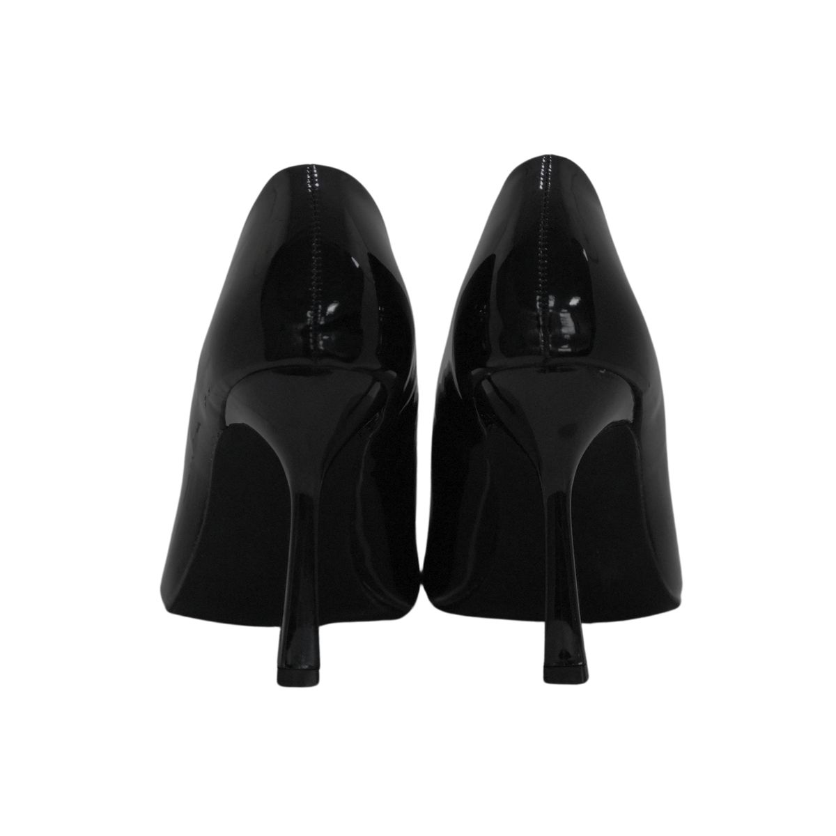 PEQUI - ZAPATO DE CHAROL TACO ALTO NEGRO