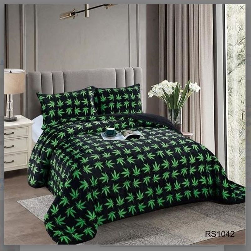 GENERICO - Cobertor Plush con Chiporro de Invierno 1,5 plazas
