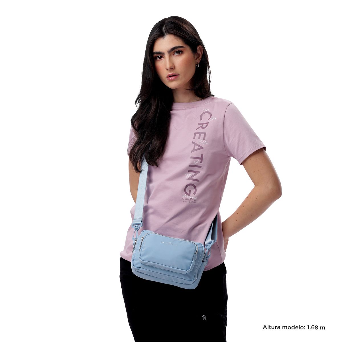 TOTTO - Cartera Bandolera para Mujer 2 en 1 Funty Crossbody Totto