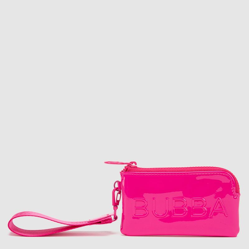 BUBBA - Billetera Charol Pink Bubba Essentials