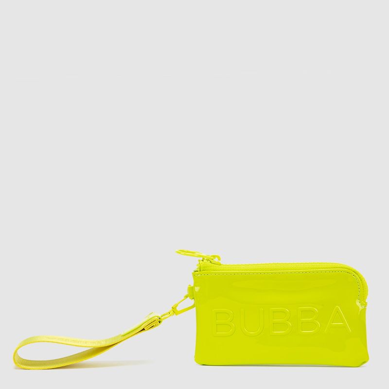 BUBBA - Billetera Charol Lime Bubba Essentials