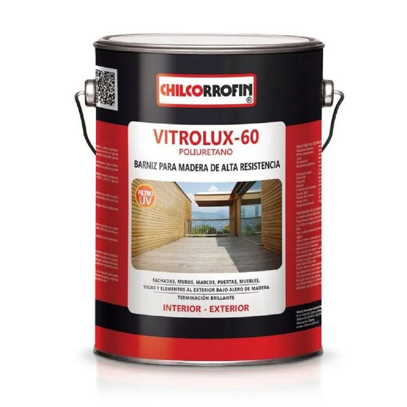 GENERICO - BARNIZ VITRIFICANTE VITROLUX-60 CHILCORROFIN INCOLORO GL.