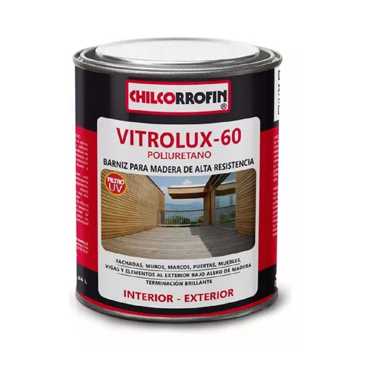 GENERICO - BARNIZ VITRIFICANTE VITROLUX-60 CHILCORROFIN INCOLORO GL.