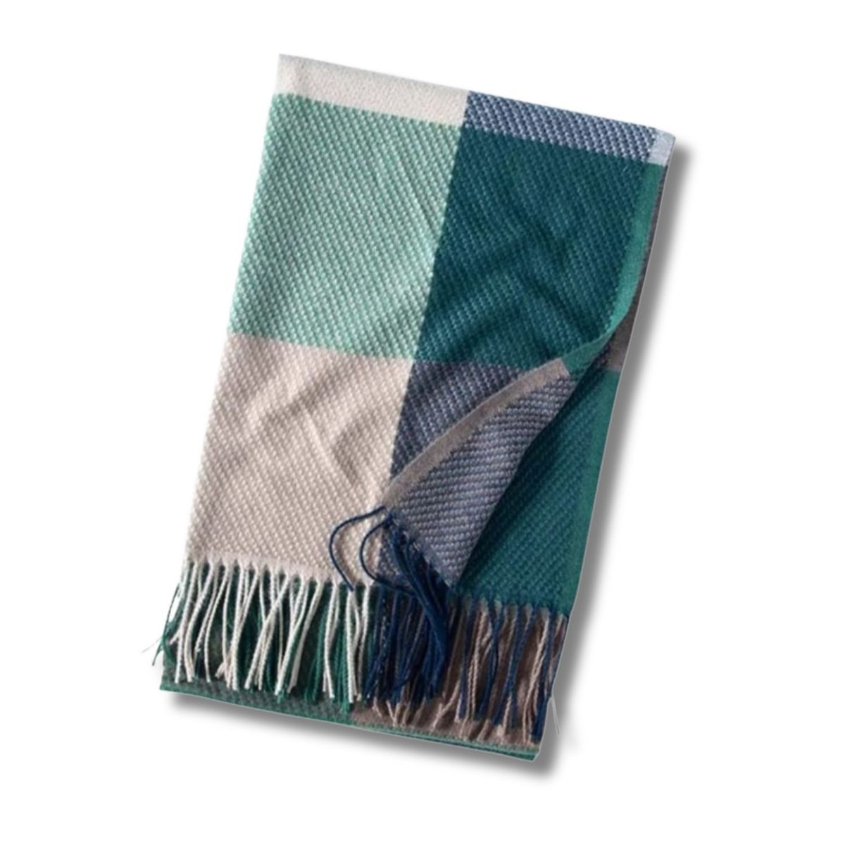 COLETTE - Bufanda Cashmere Escocesa Colores Varios