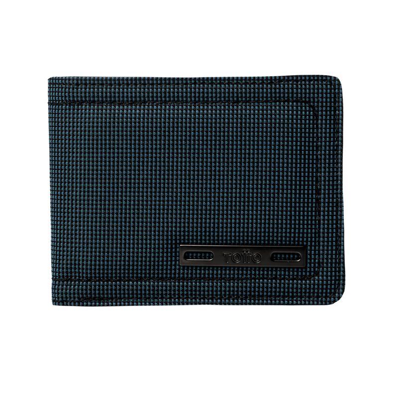 TOTTO - Billetera y Tarjetero para hombre Dual Grande con RFID Blocker Totto