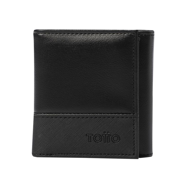 TOTTO - Billetera y Tarjetero para hombre Dual Grande con RFID Blocker Totto