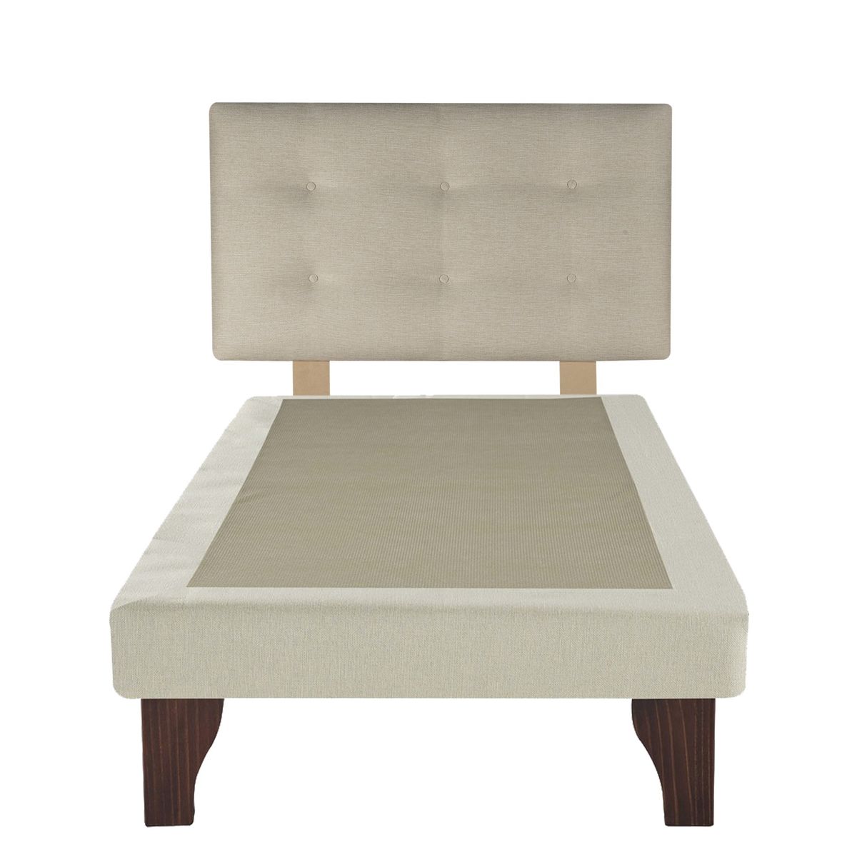 GAEX - BASE CON RESPALDO 1.5 PLAZAS 105X190 CM