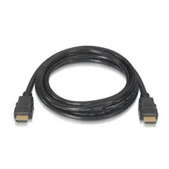GENERICO - Cable HDMI Negro 1,5 Metros Full HD 1080p