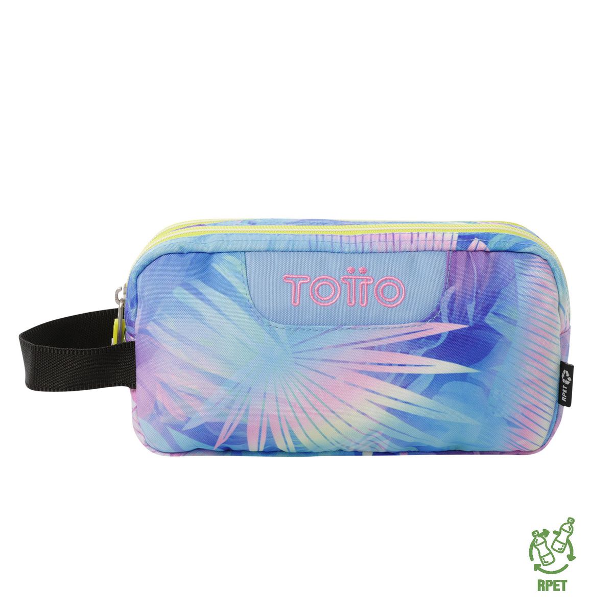 TOTTO - Estuche Escolar Multiuso Niña Escuadra Totto