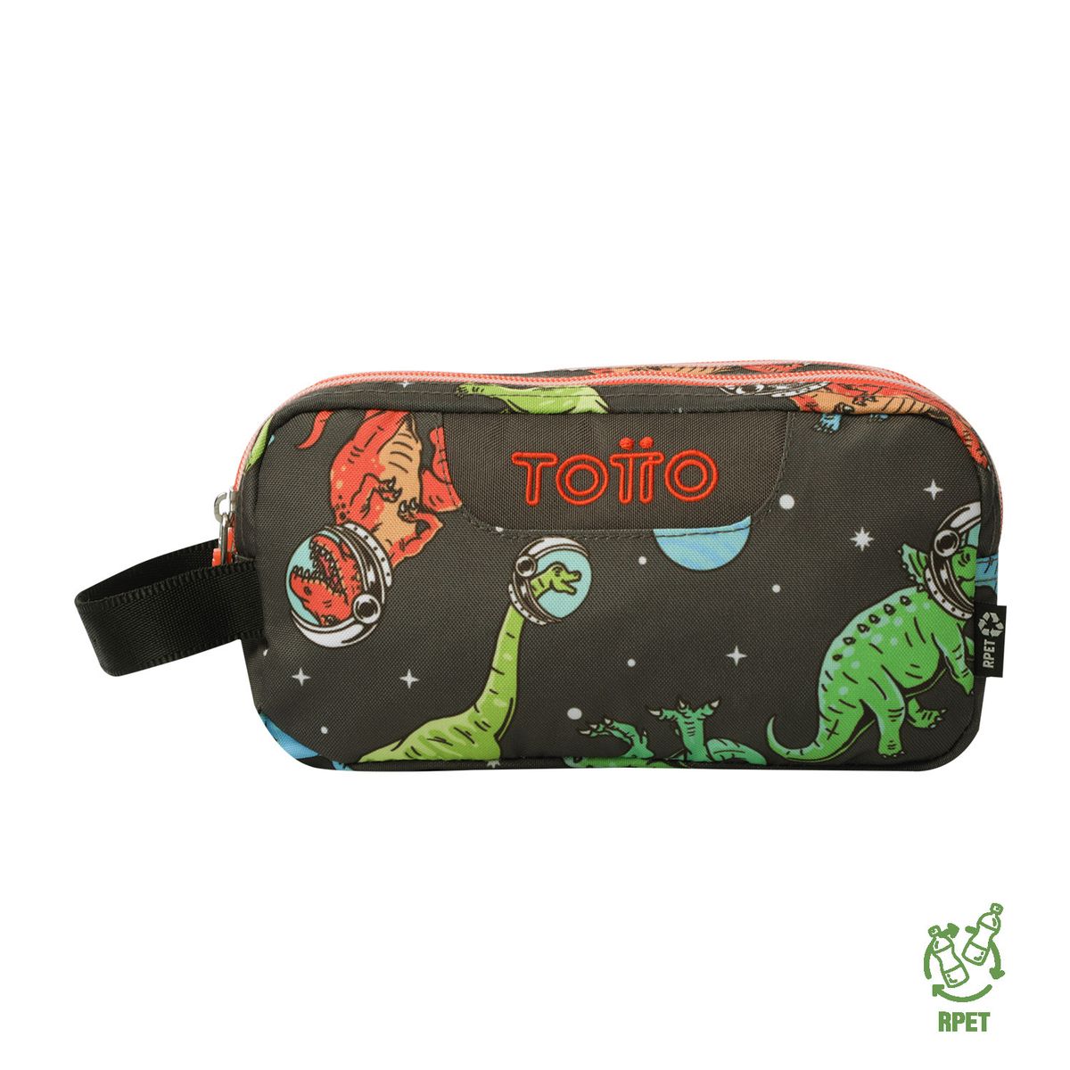 TOTTO - Estuche Escolar Multiuso Niño Escuadra Totto