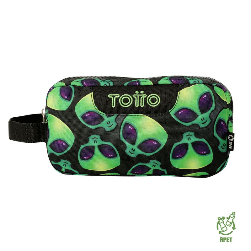 TOTTO - Estuche Escolar Multiuso Niño Escuadra Totto