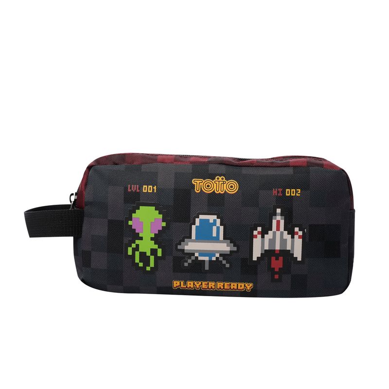 TOTTO - Estuche Escolar Multiuso para Niño Digibot Totto
