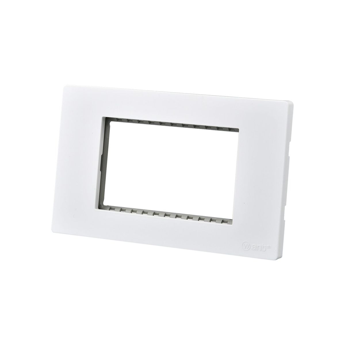 WANT - Pack 20 Placas Triple con Soporte Metálico - Blanco