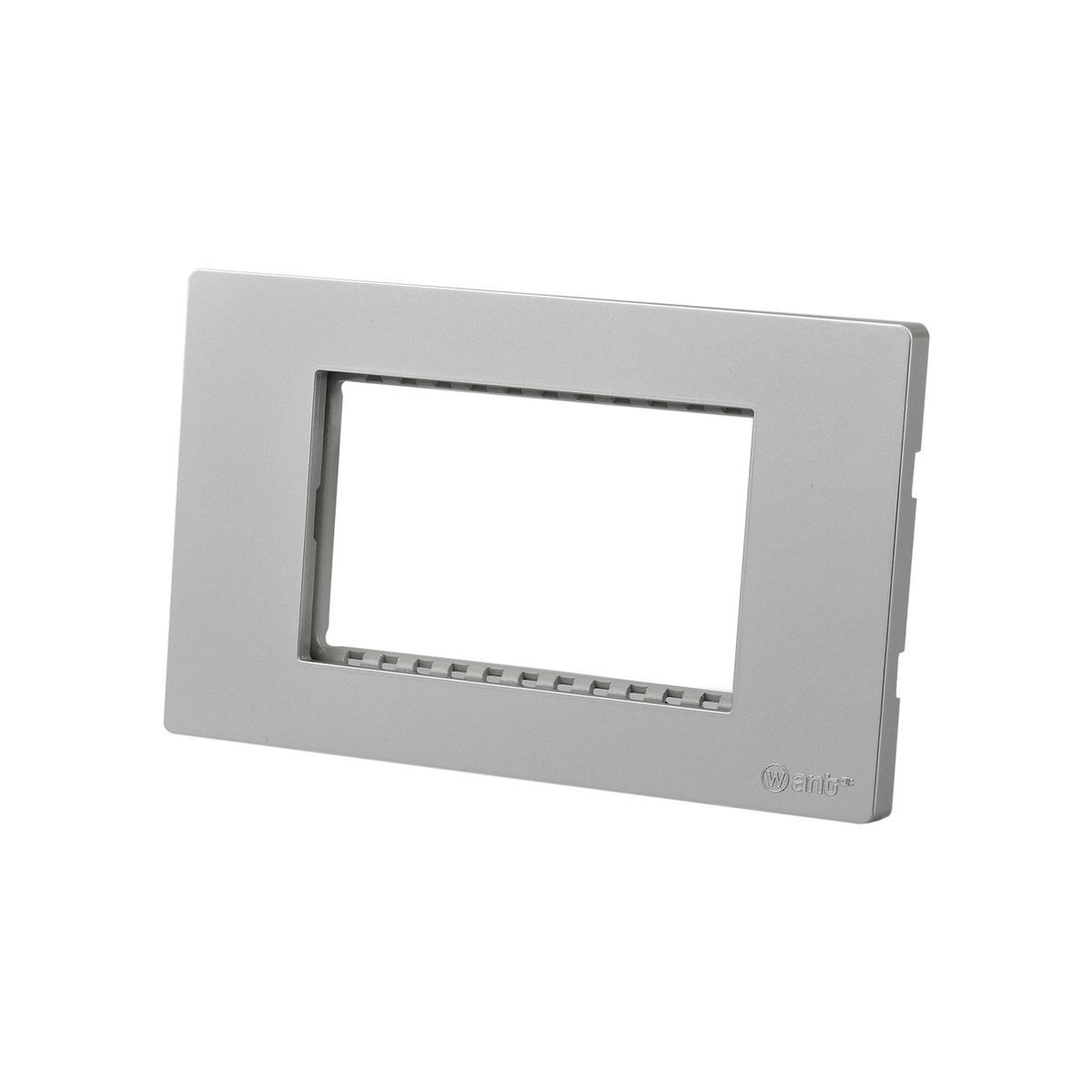 WANT - Pack 20 Placas Triple con Soporte Metálico - Gris