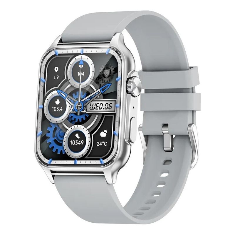 GENERICO - Smartwatch N80 Sport Funciones Corporales, llamadas - Plateado - s