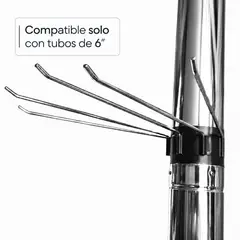 GENERICO - Secador De Ropa Para Calefactor De Pie Plateado