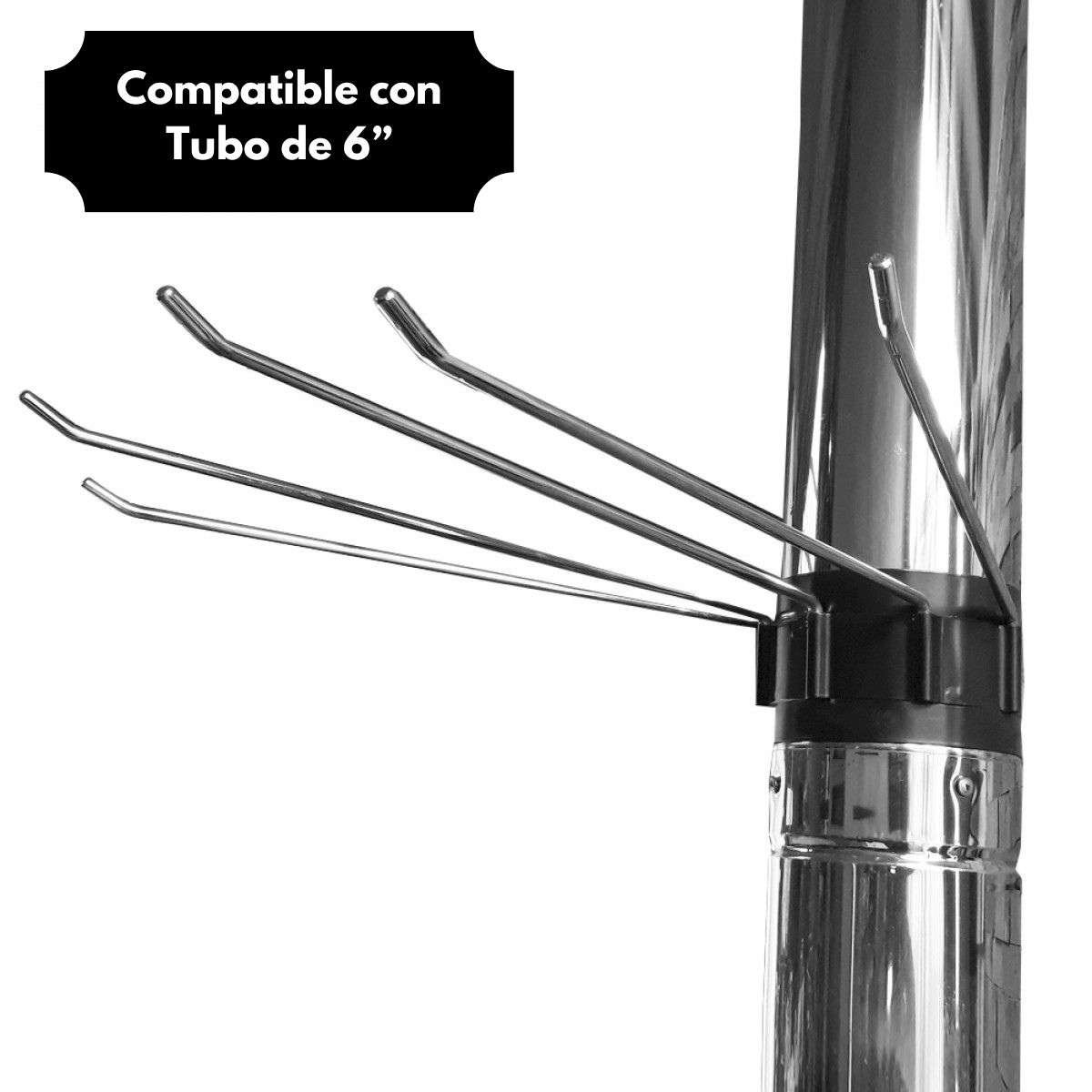 GENERICO - Tendedero Pared Acero Genérico 420406000