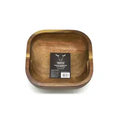WAYU - Bowl Fuente Aperitivo Madera 16x16x6cm Parrilla Quincho