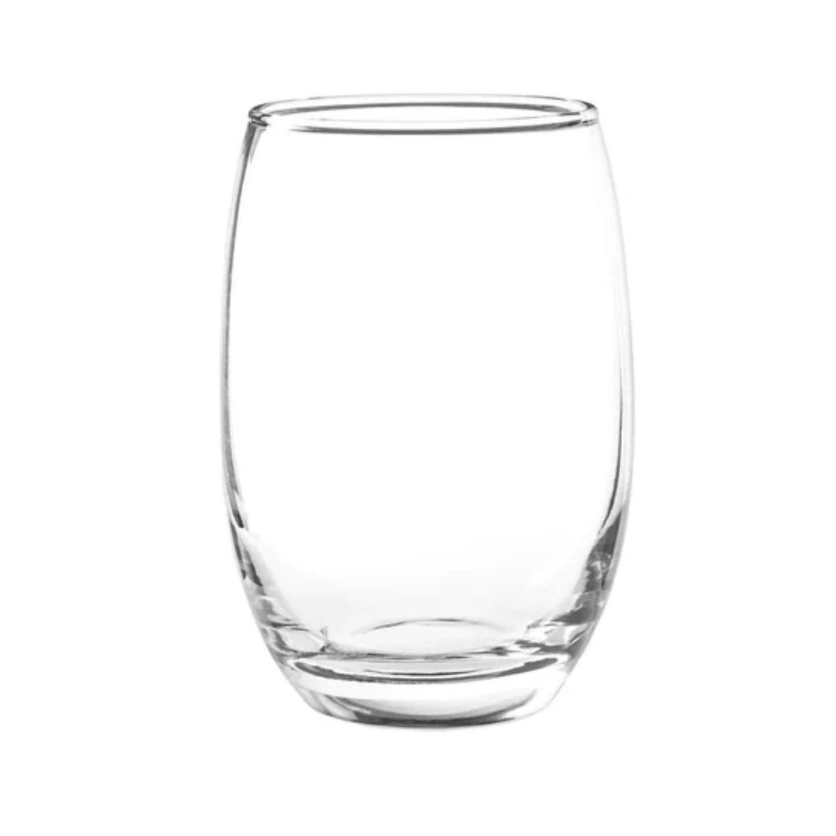CRISTAR - Set 6 Vasos Modelo Mikonos Transparentes De 460mL Ocasiones