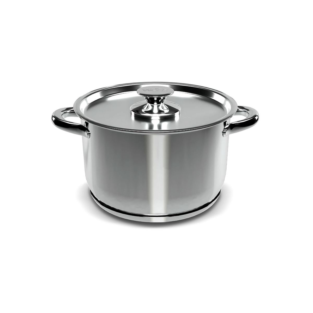 WENS - Set Bateria de Cocina 6 Piezas Acero Inoxidable 430-6SS Wens