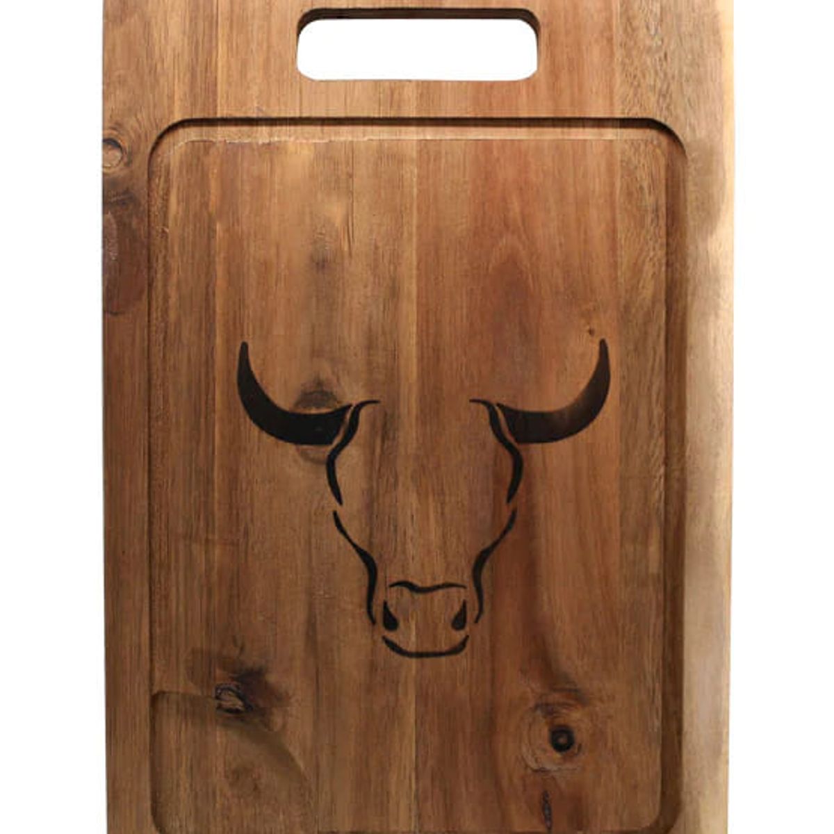 WAYU - Set Tabla Cuchillo Tenedor Prm Wayu Cocina Especial Asados Bbq
