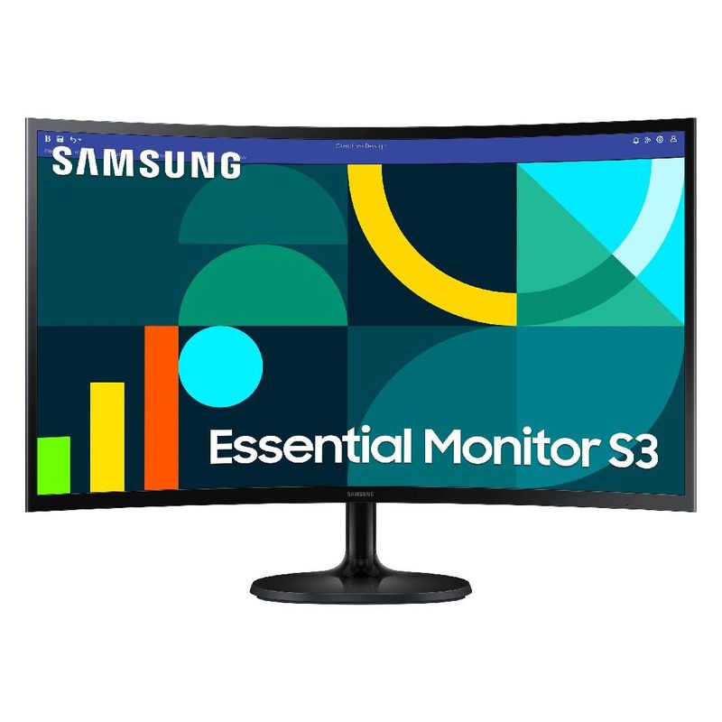 SAMSUNG - Monitor Samsung Curvo S36GD 24 LS24D366GALXZS