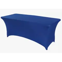 GENERICO - Funda De Mantel Tela Spandex Azul