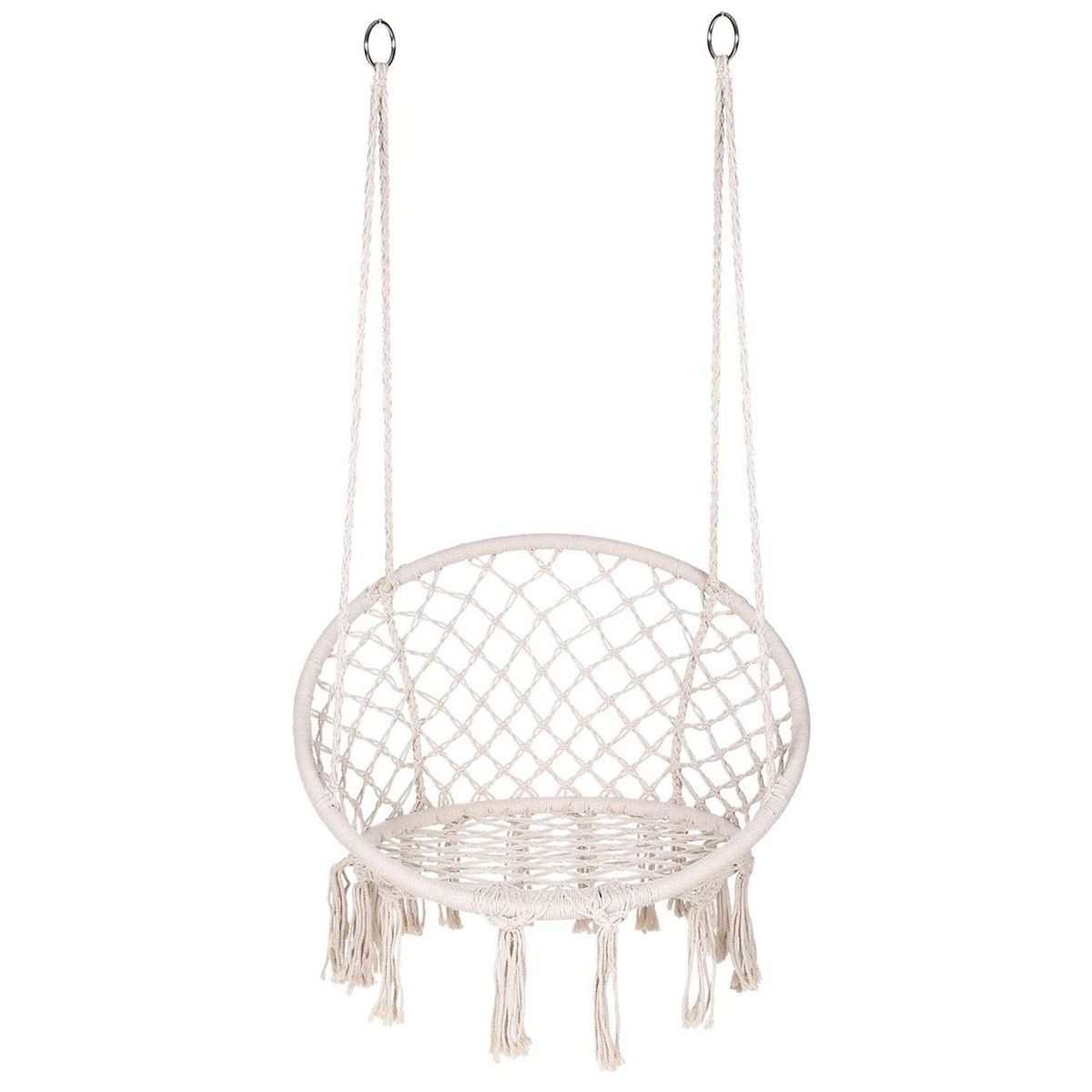 Silla Colgante Terraza Columpio Hamaca Macrame Hogar Jardin.., marca GENERICO - Foto Principal