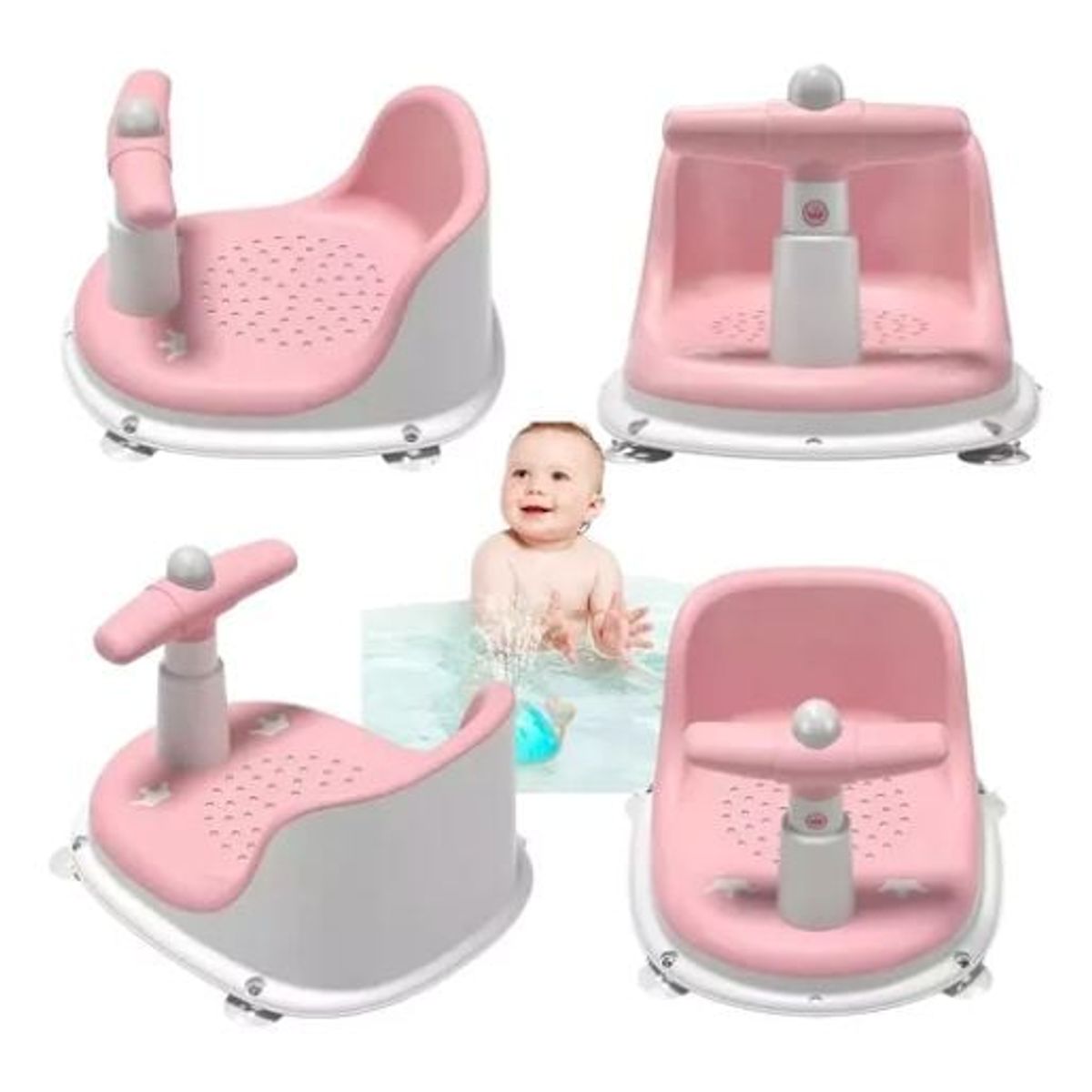 GENERICO - Silla De Ducha Para Bebes Asiento De Baño