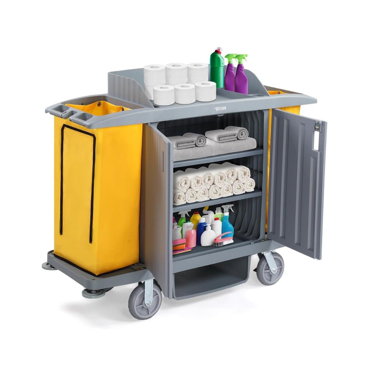 COOK IN - Carro Mucama Con Puertas Xl