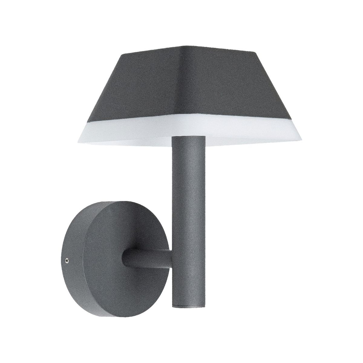 WANT - Apliqué LED Farol Pro Grafito 12W Luz Cálida