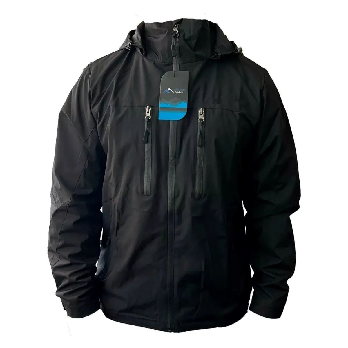BLUE MOUNTAIN - Chaqueta Corta Viento Outdoor Hombre Termico.