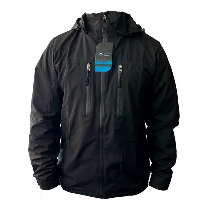 BLUE MOUNTAIN - Chaqueta Corta Viento Outdoor Hombre Termico