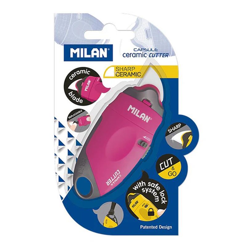 MILAN - Cuchillo Con Hoja Cerámica Milan Capsule Ergonomico