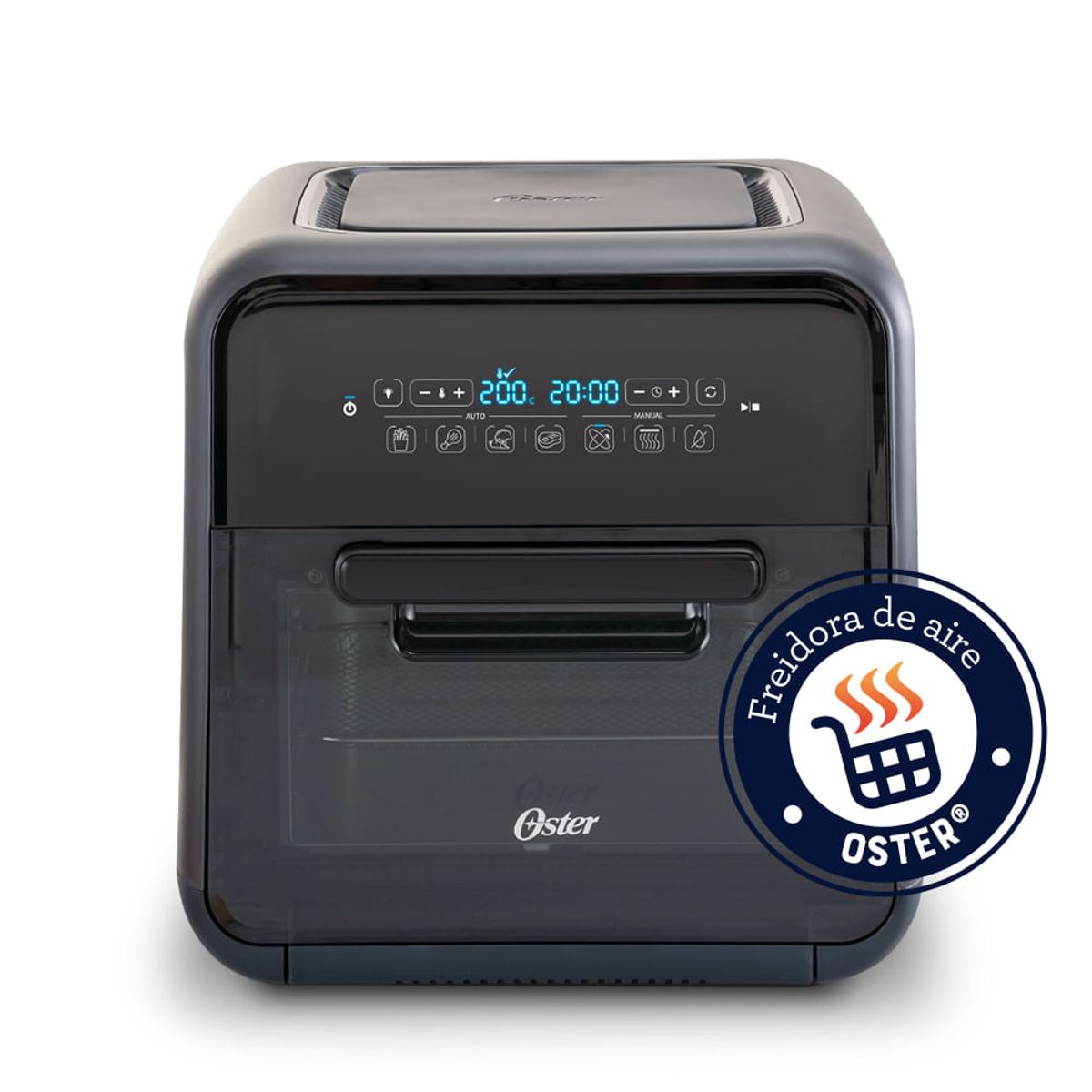 OSTER - Oster Súper Freidora de Aire Digital 10L Hornear Freír y Deshidratar