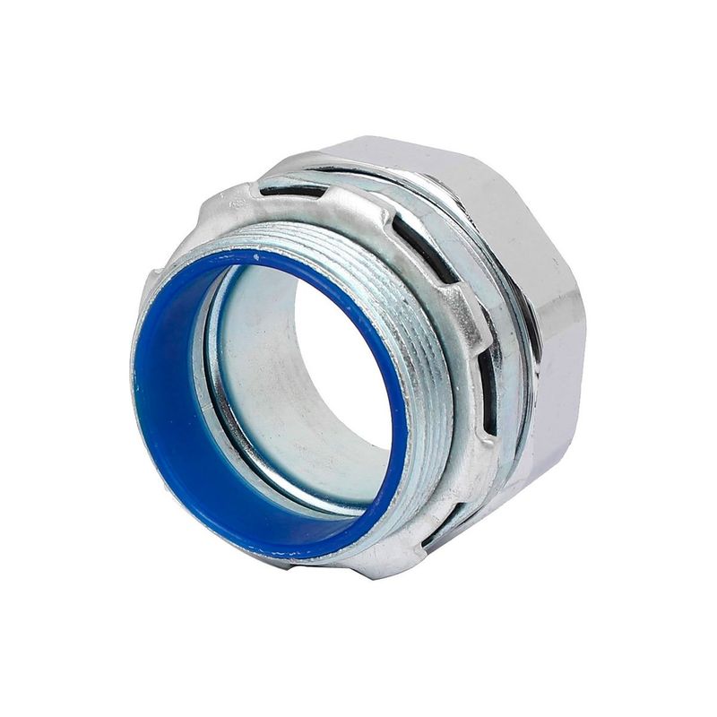GENERICO - Conector Recto Para Tubería Flexible Metálica 32mm