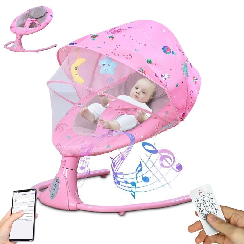 GENERICO - Silla Mecedora Eléctrica Para Bebe