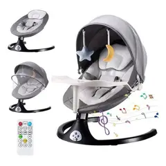 GENERICO - Silla Mecedora Eléctrica Para Bebe